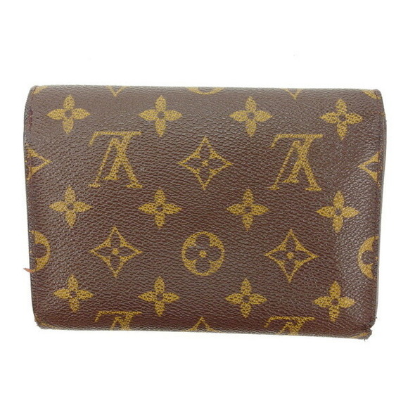 Louis Vuitton Tri Wallet Tresor Papier brown Monogram Porte long - Picture 1 of 6